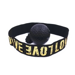 Diadema con pelota de reflejos de boxeo