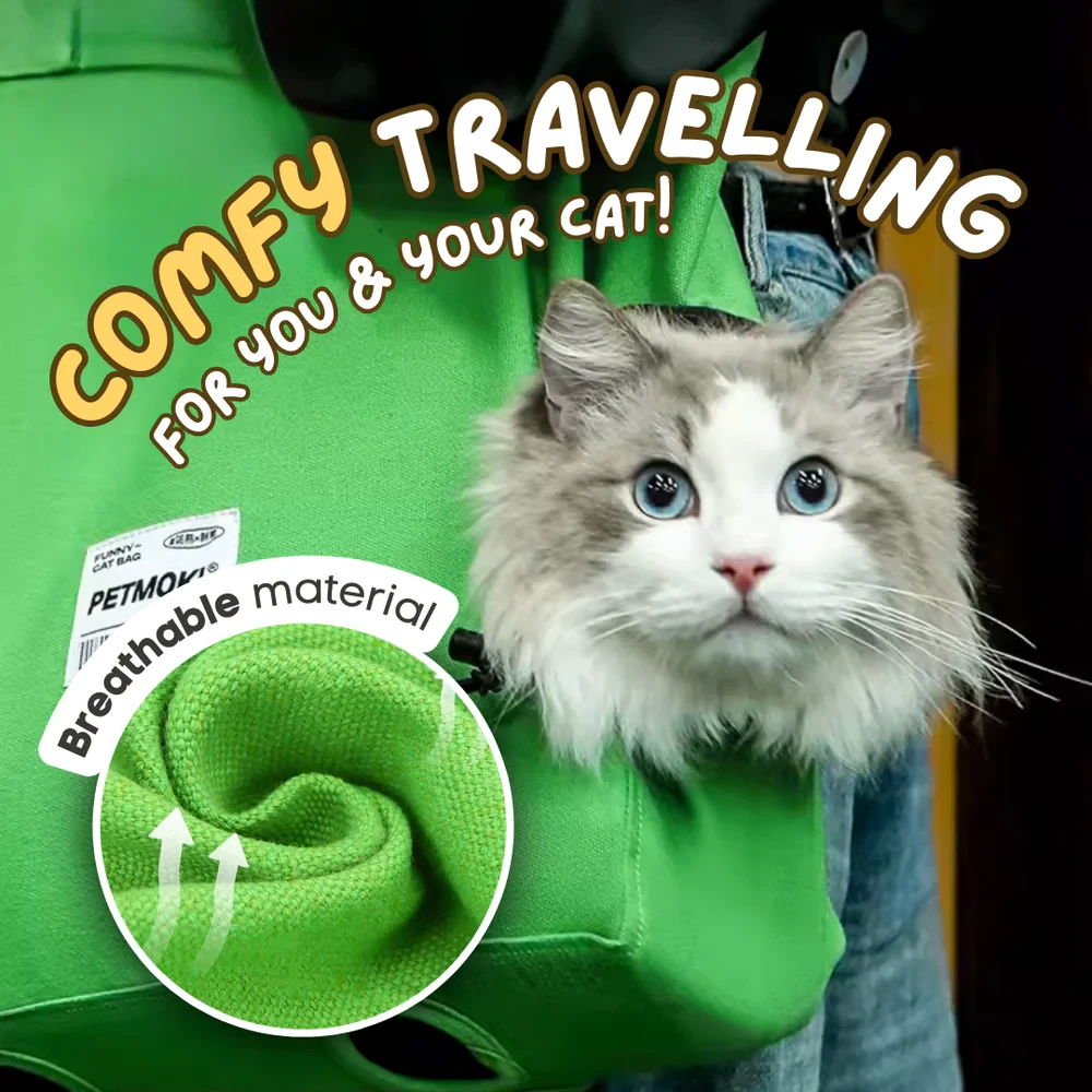 Bolsa de mano con forma de gato