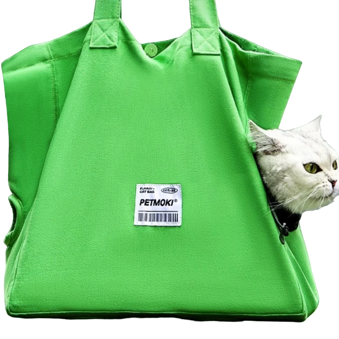 Bolsa de mano con forma de gato