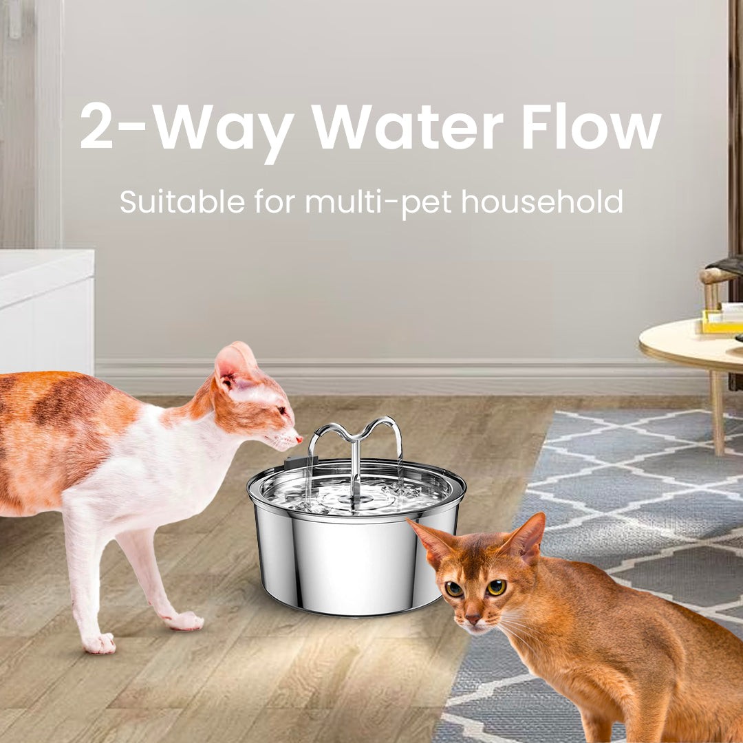 La fuente KittySpout TwinFlow