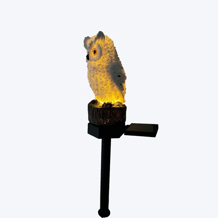 Lámpara solar de jardín Luminary Owl