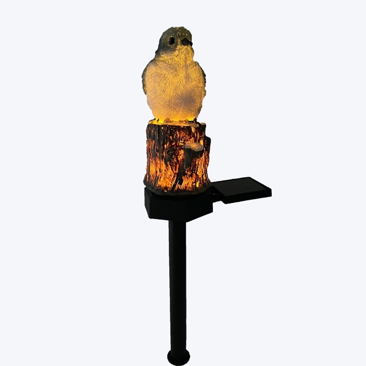Lámpara solar de jardín Luminary Owl