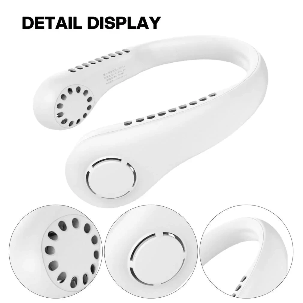 Ventilador colgante de cuello sin aspas