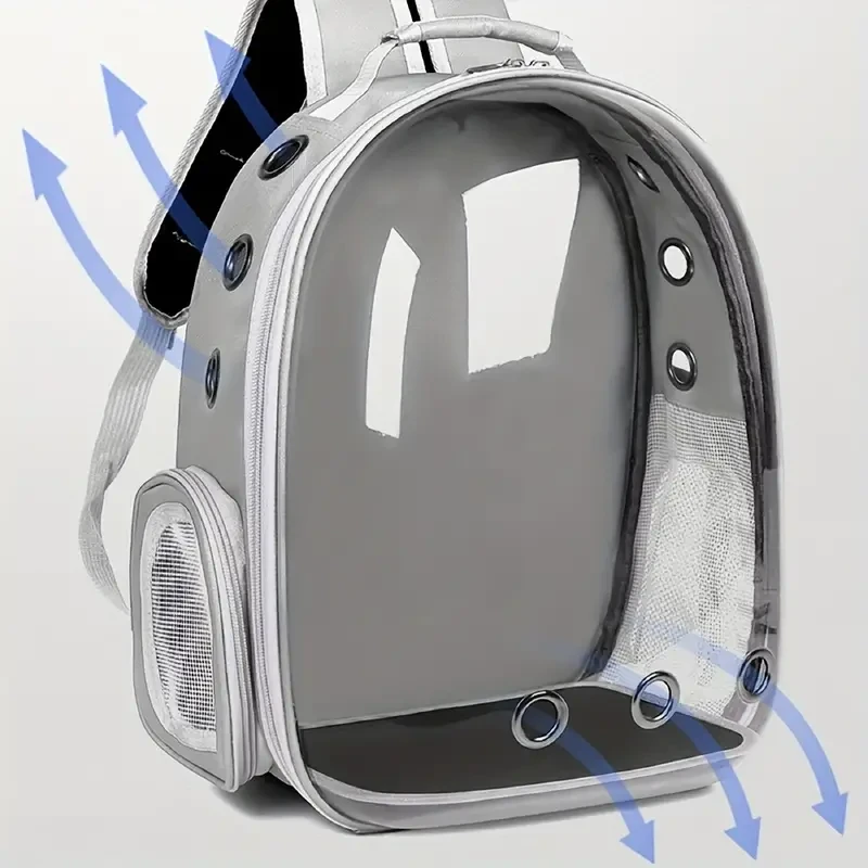 Mochila transportadora para gatos