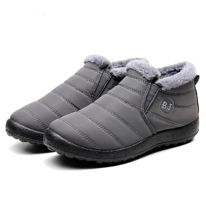 Botas de nieve cálidas y antideslizantes para mujer