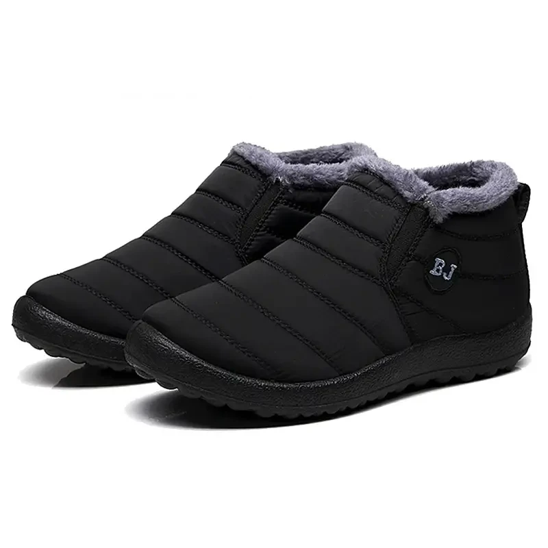 Botas de nieve cálidas y antideslizantes para mujer