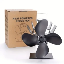 Ventilador de estufa alimentado por calor