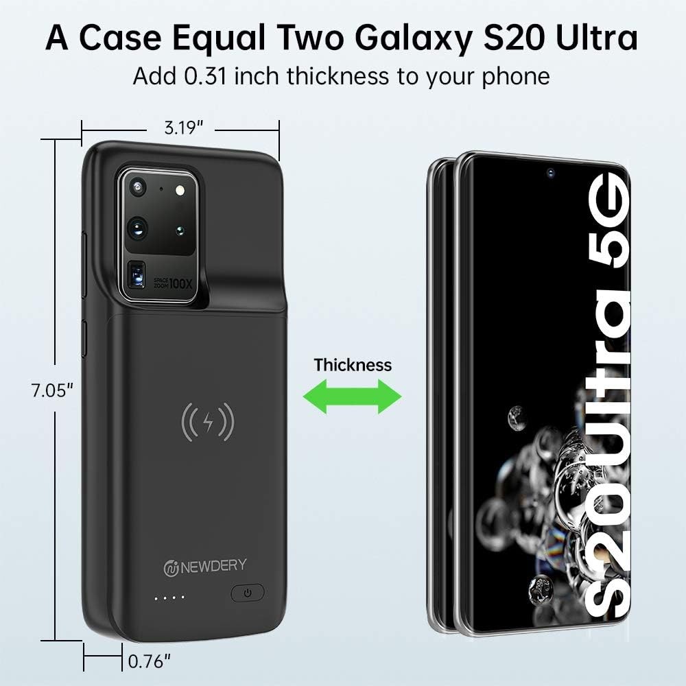 Funda con batería para Samsung S20+, 6000 mAh, nueva