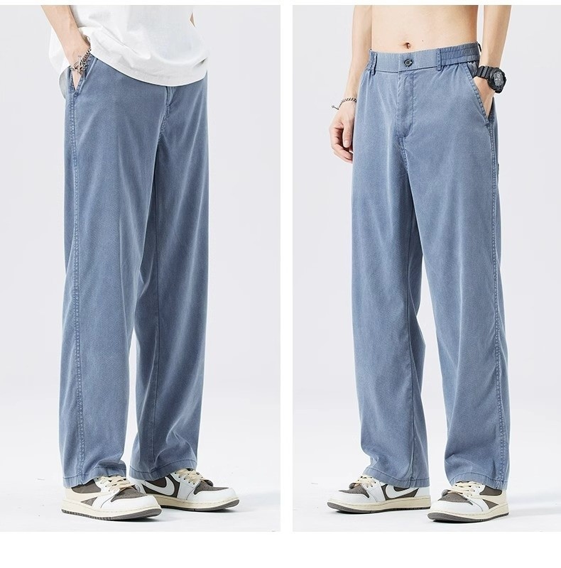 Vaqueros de pierna ancha para hombre