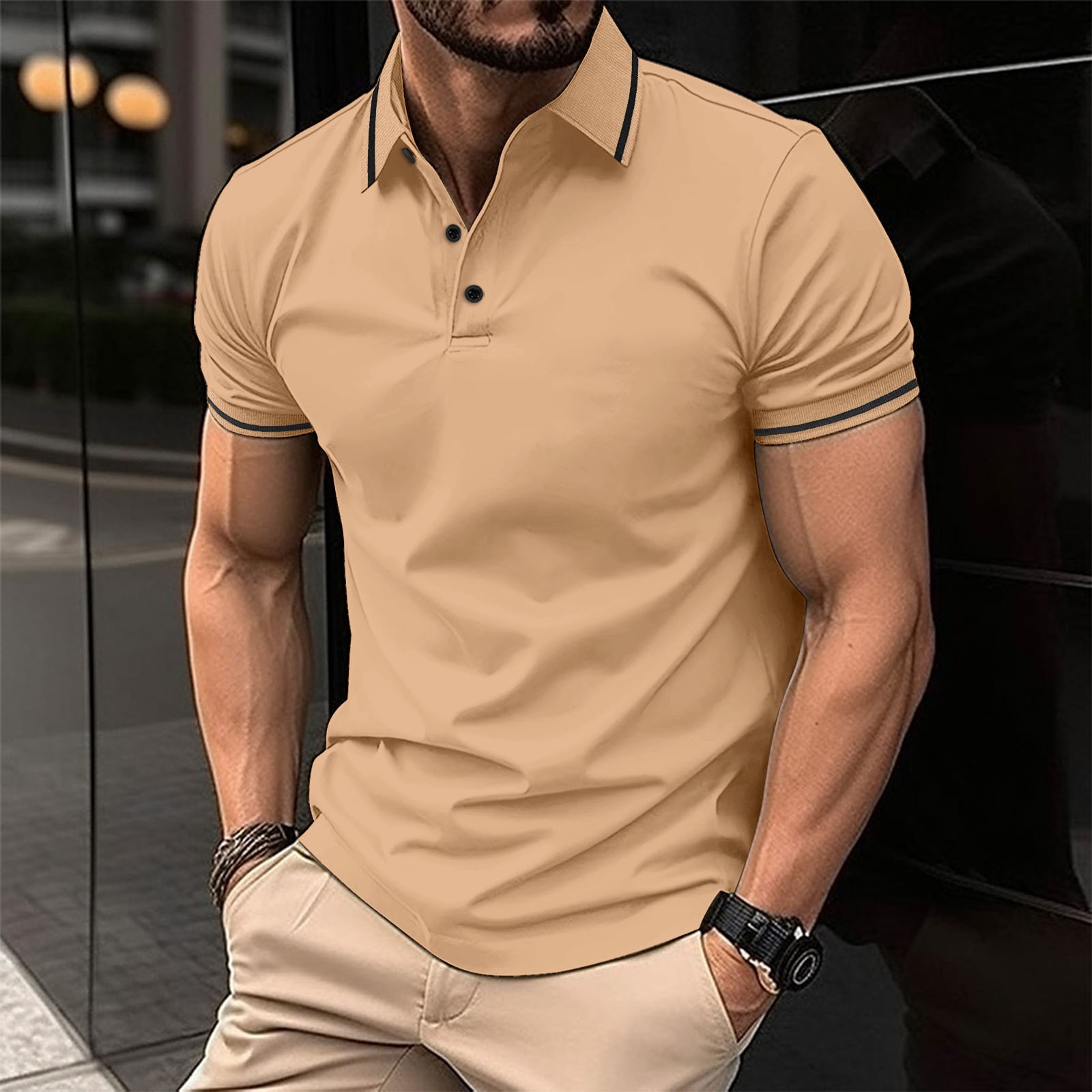 Polo deportivo para hombre