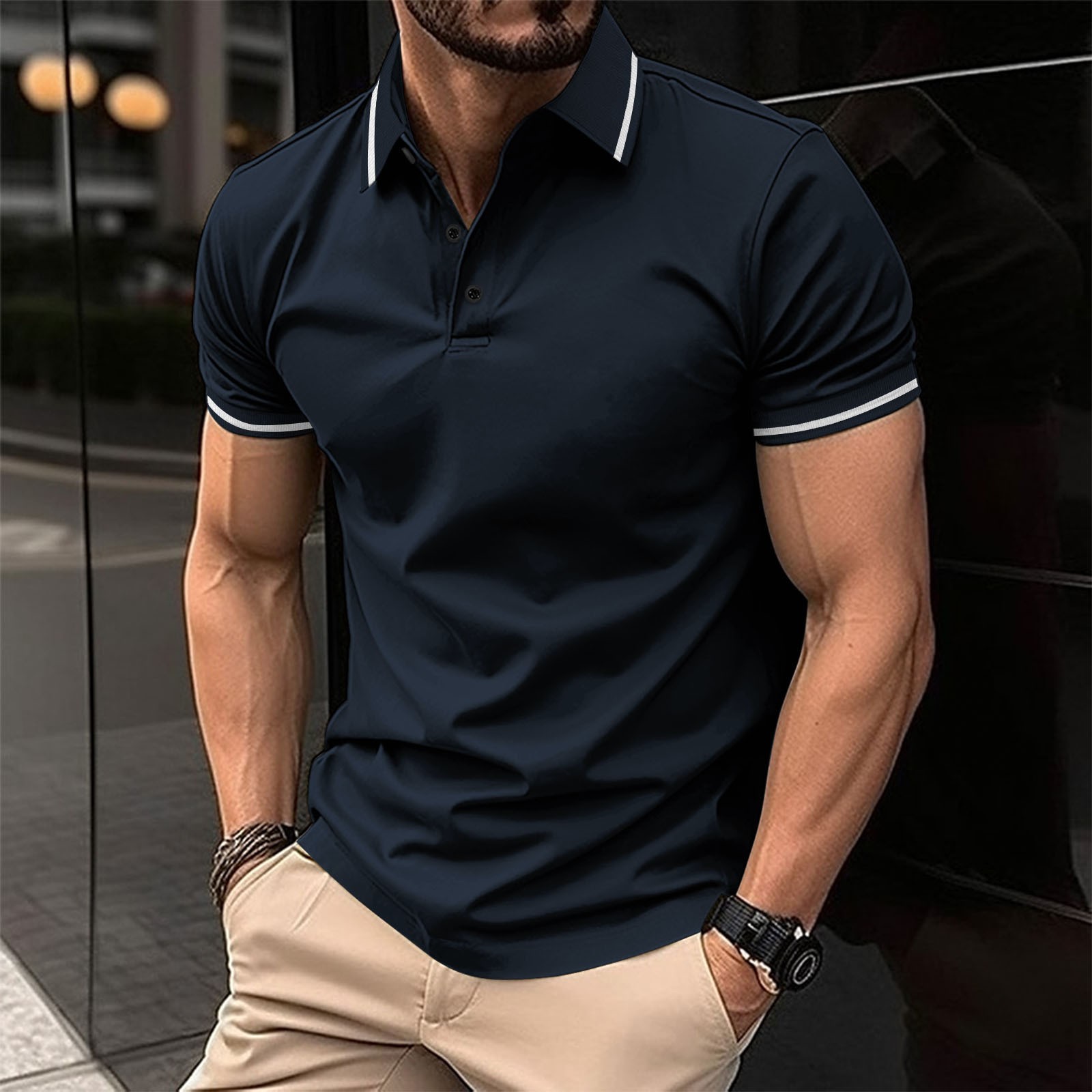 Polo deportivo para hombre