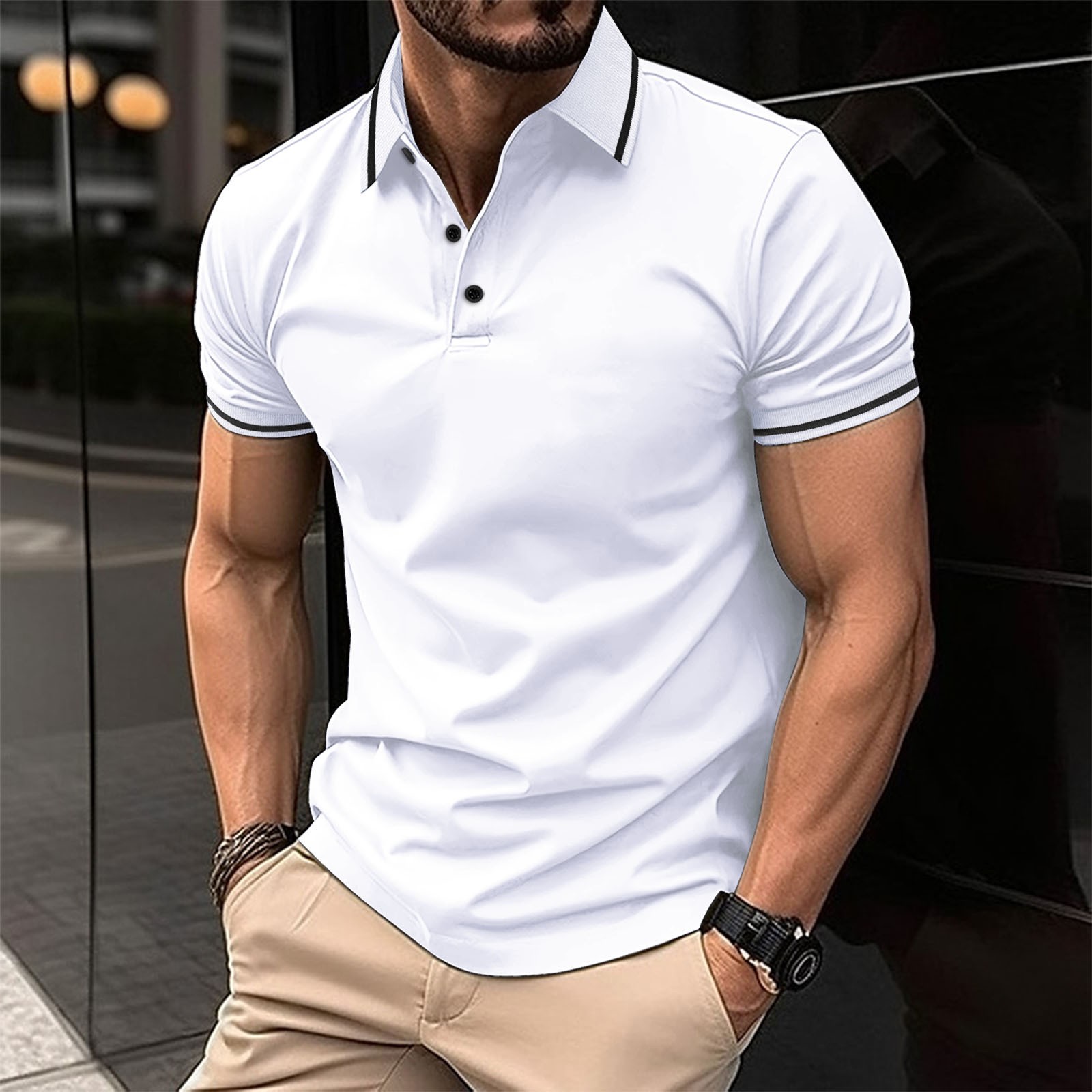 Polo deportivo para hombre
