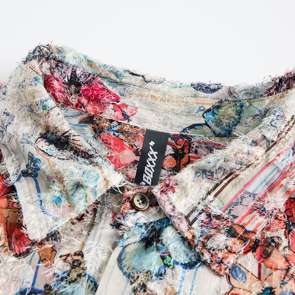 Camisa de verano con estampado completo