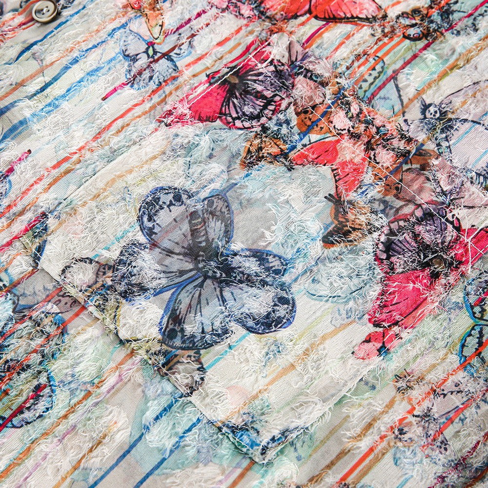 Camisa de verano con estampado completo