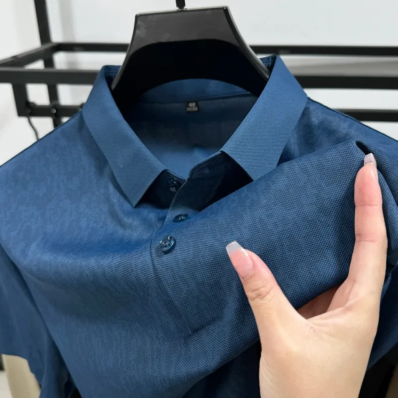 Camiseta transpirable informal de negocios para hombre
