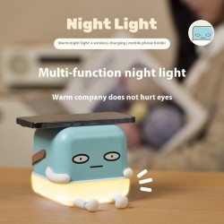 Lámpara de noche pequeña multifuncional y bonita para regalar.