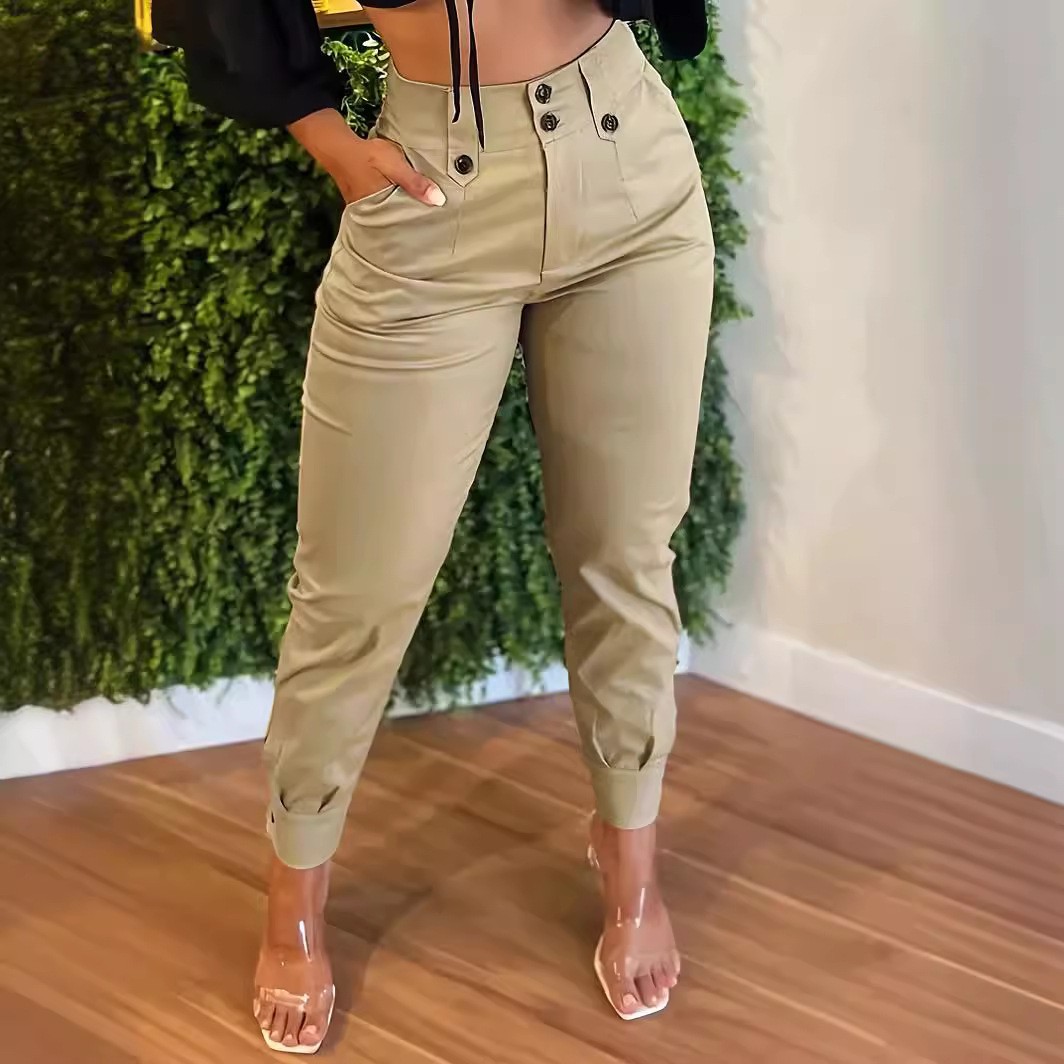 Pantalones Joker casuales de uso diario para mujer