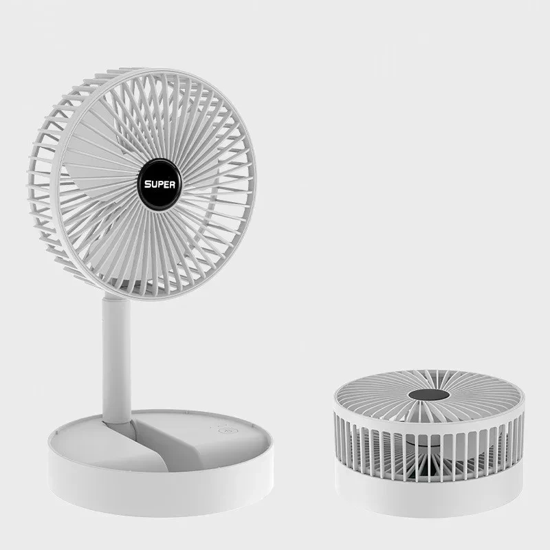 Ventilador telescópico plegable con carga USB