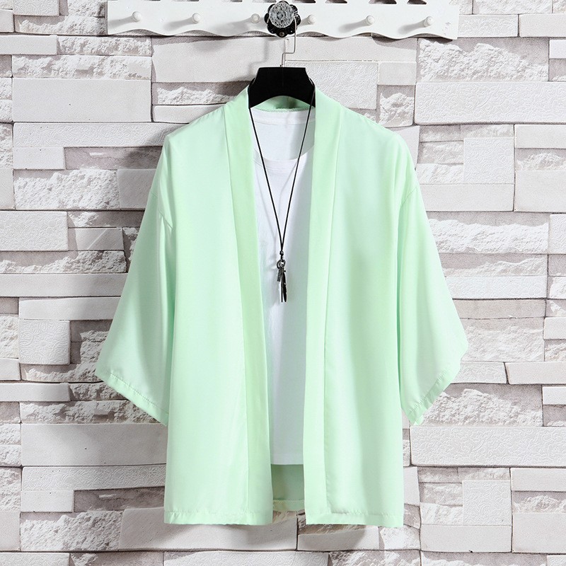 Túnica Hanfu de seda de hielo de verano con protección solar