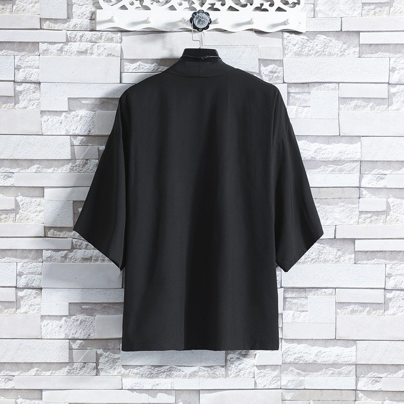 Túnica Hanfu de seda de hielo de verano con protección solar
