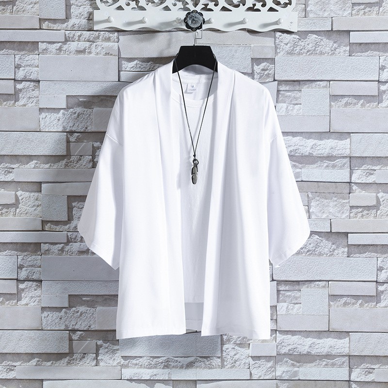 Túnica Hanfu de seda de hielo de verano con protección solar