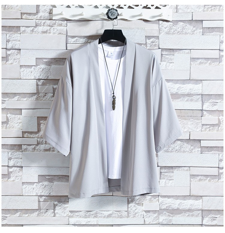 Túnica Hanfu de seda de hielo de verano con protección solar