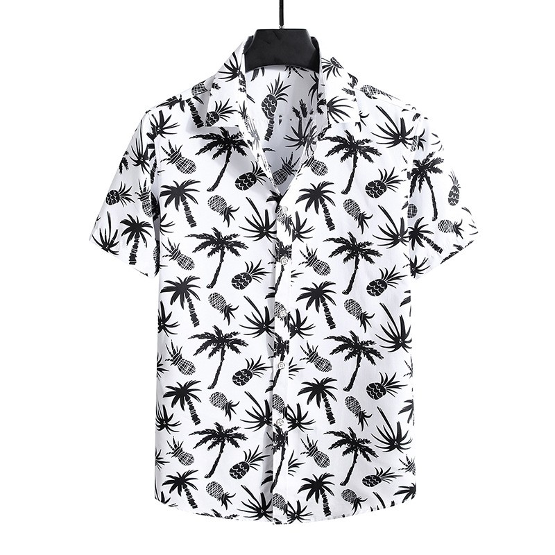 Camisa de verano para hombre con estampados coloridos