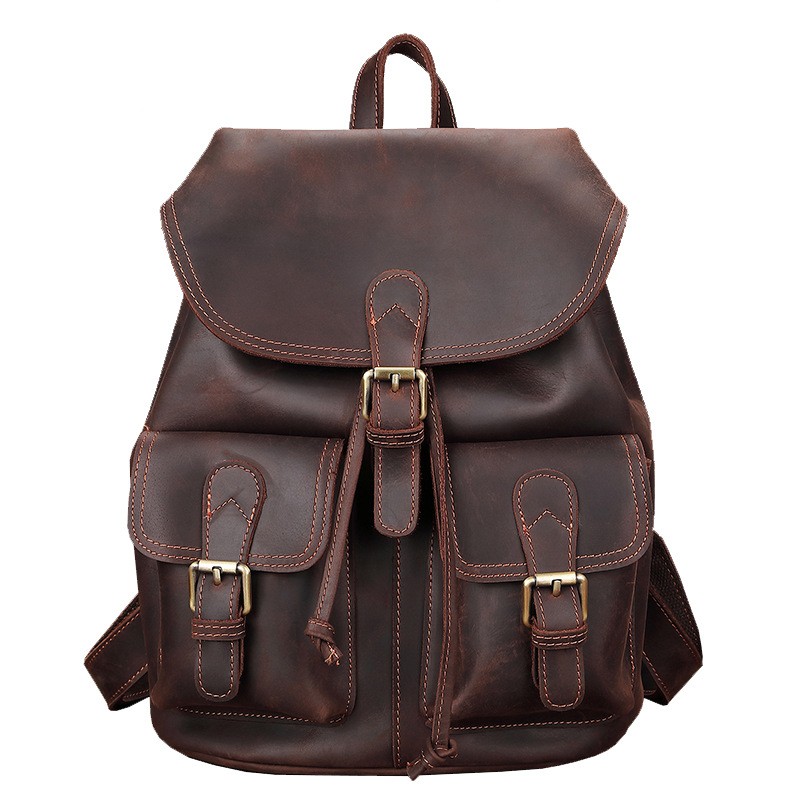 Bolso de viaje de cuero de gran capacidad para el ocio