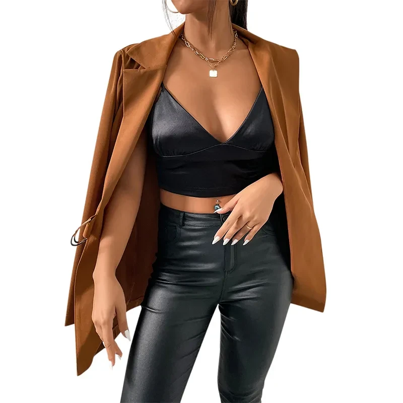 Chaqueta de traje de temperamento para mujer