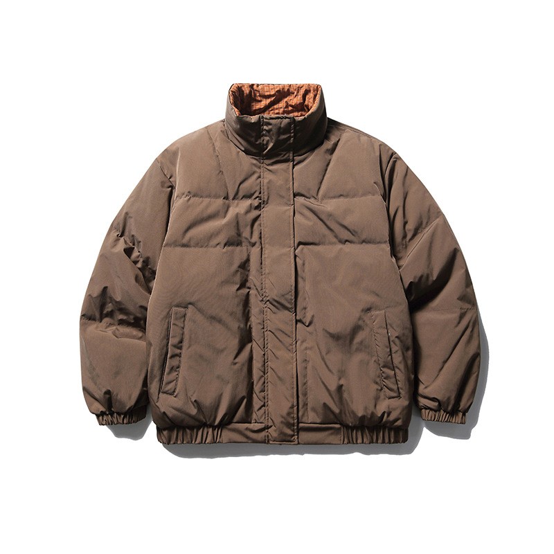 Chaqueta de plumón de dos caras para hombre