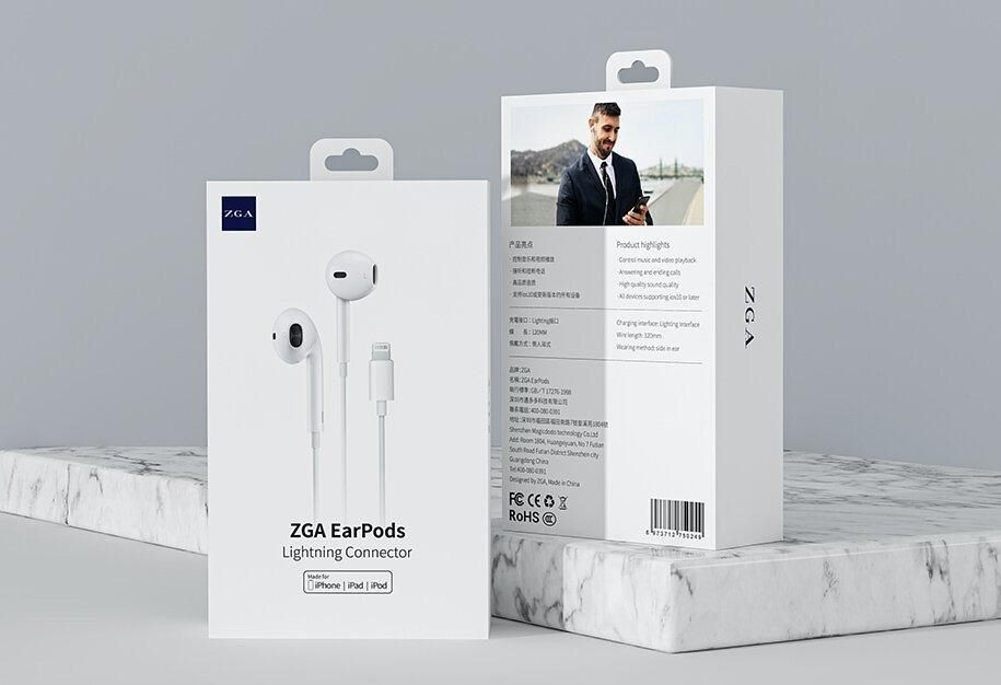 Conector Lightning para auriculares ZGA para iPhone y iPad de Apple