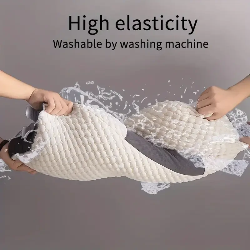 Almohada de punto suave y transpirable con temática de amor