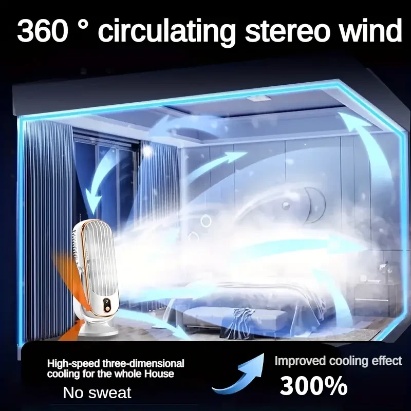 1 ventilador de aire acondicionado portátil