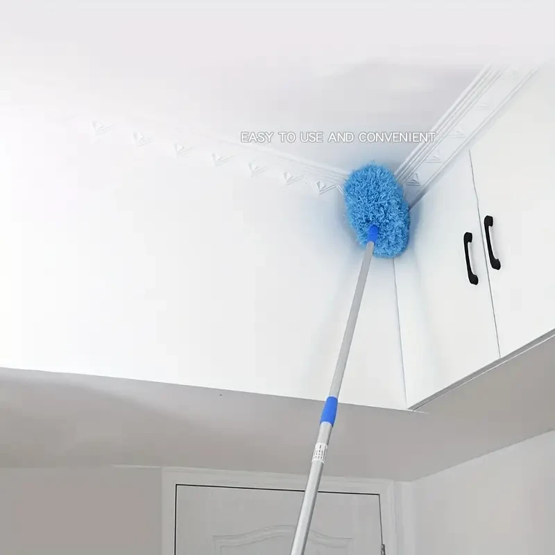 1 plumero limpiador para ventilador de techo con poste extensible