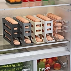 Organizador inteligente de huevos para refrigerador