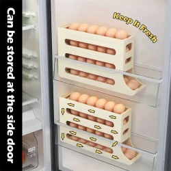 Organizador inteligente de huevos para refrigerador