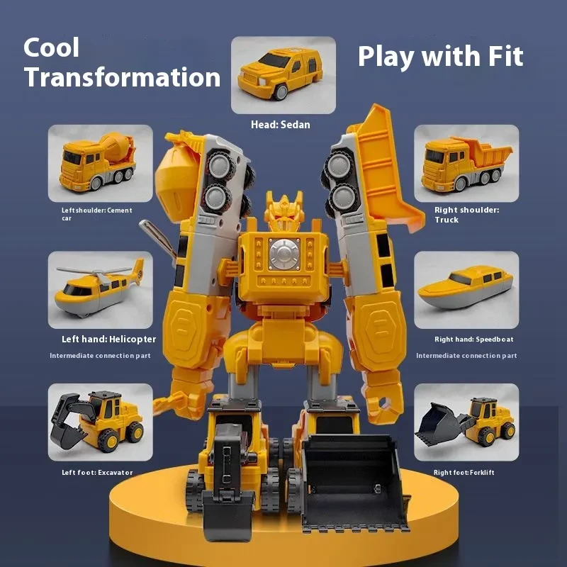 Bloques de construcción de coches de juguete para niños