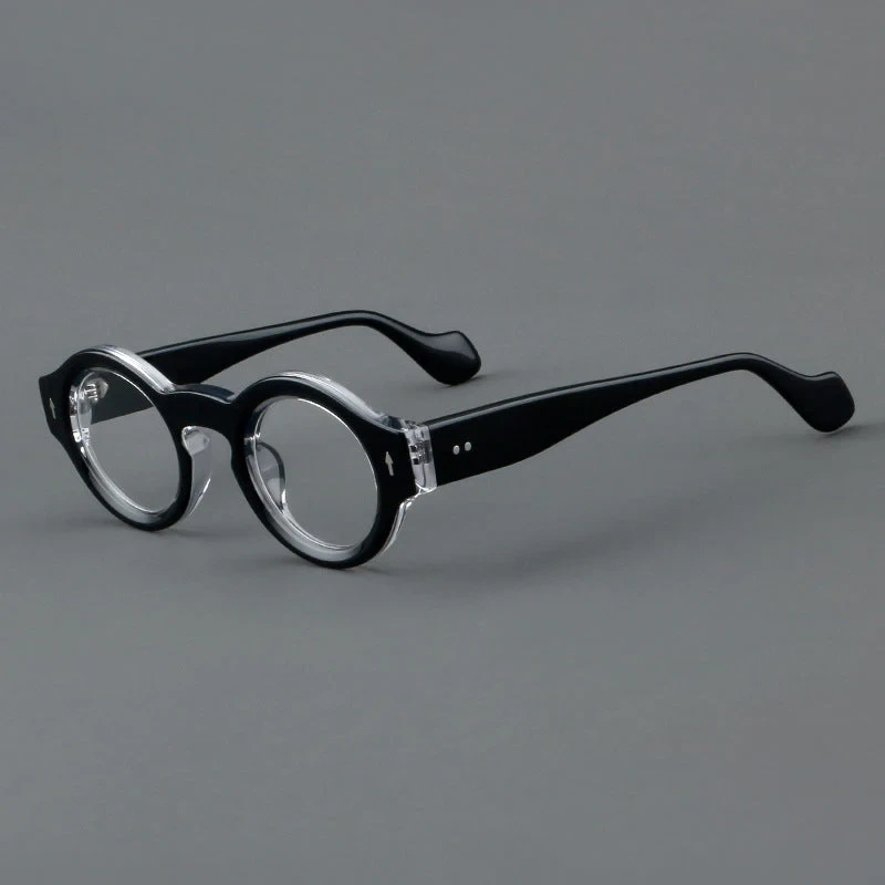 Montura de gafas redondas retro