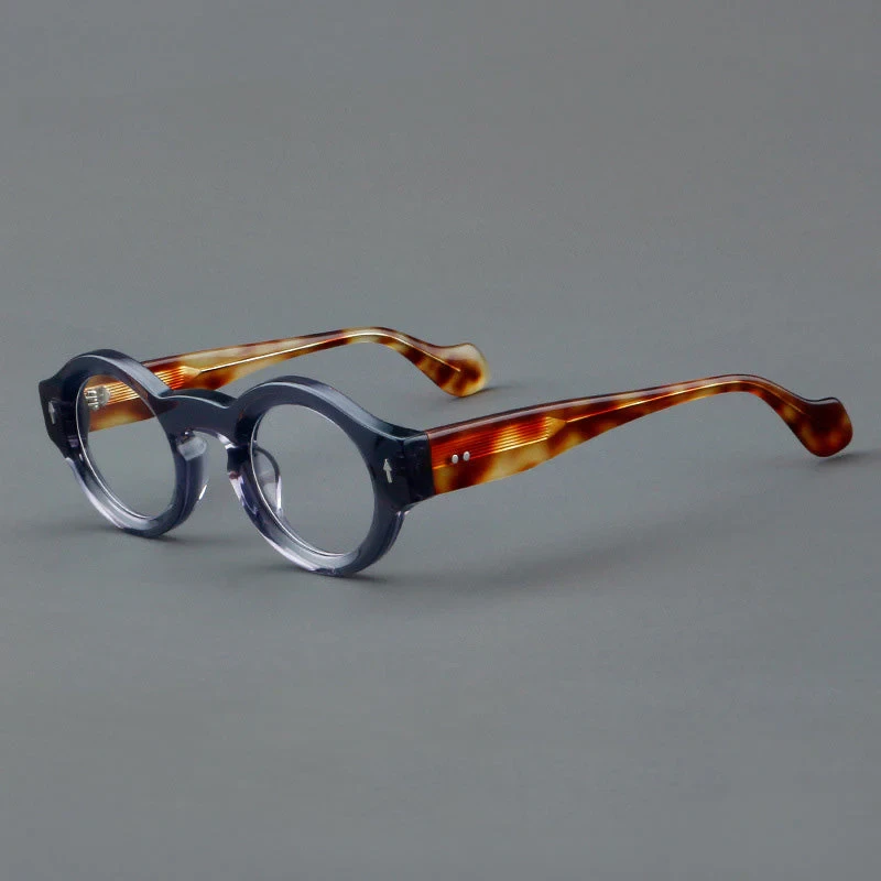 Montura de gafas redondas retro