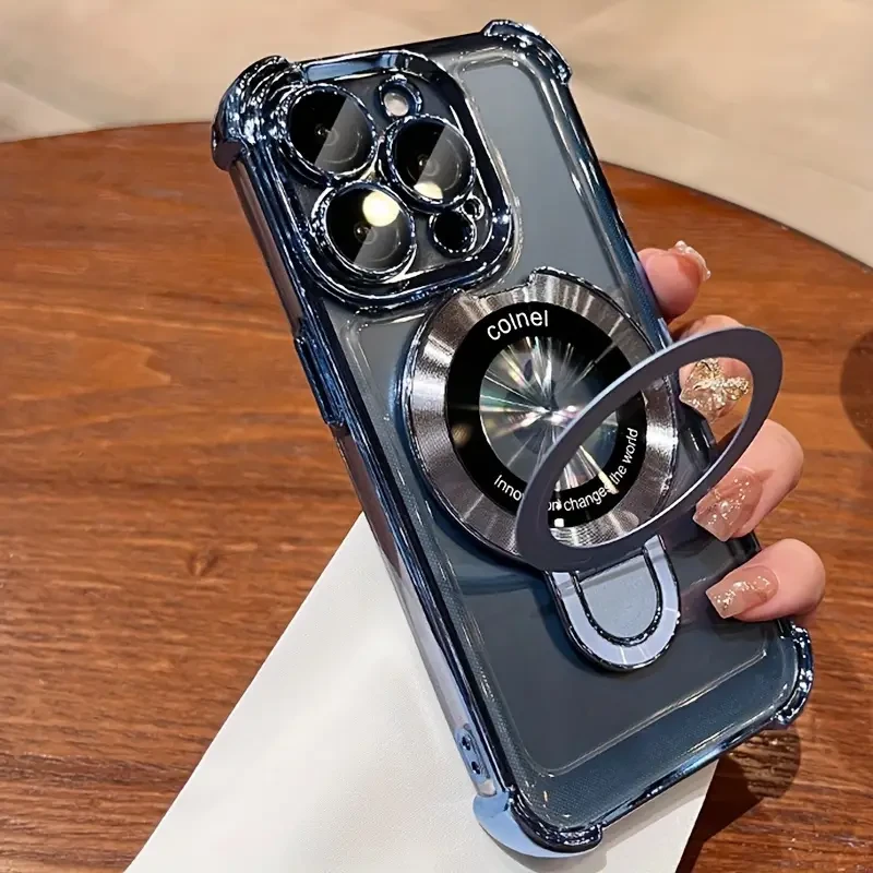 Funda magnética con gráficos vibrantes para iPhone 13/14/15 Pro Max