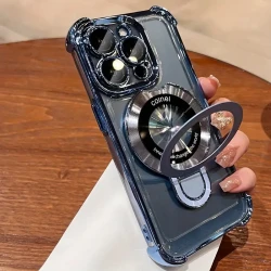Funda magnética con gráficos vibrantes para iPhone 13/14/15 Pro Max