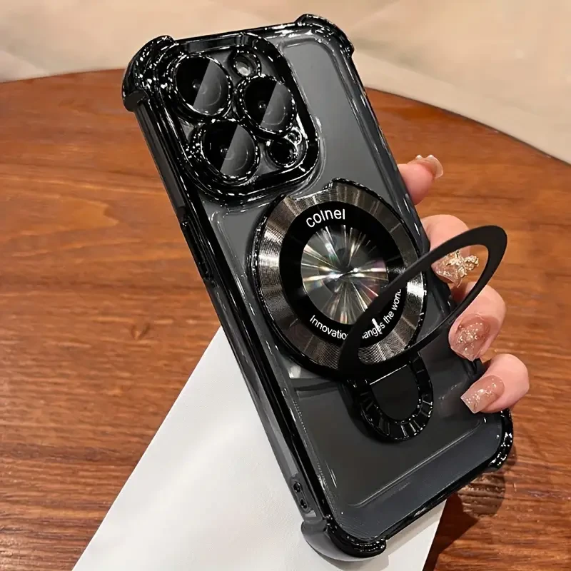 Funda magnética con gráficos vibrantes para iPhone 13/14/15 Pro Max