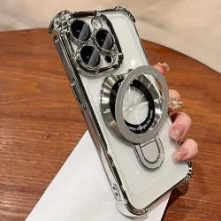 Funda magnética con gráficos vibrantes para iPhone 13/14/15 Pro Max