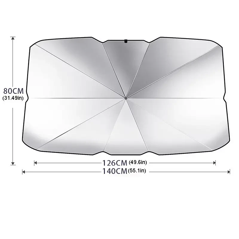 Protege tu coche del sol con este protector solar portátil