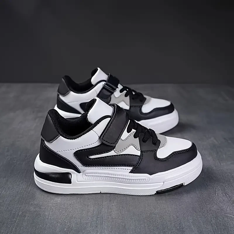 Zapatos de skate con bloques de colores de moda para niño