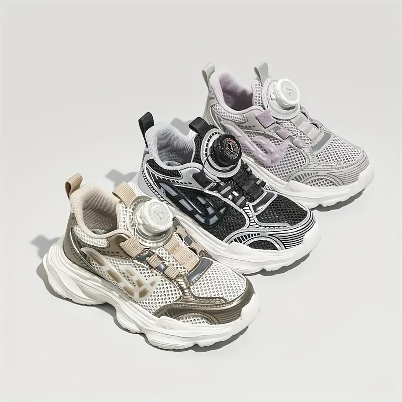 Zapatillas de baloncesto de malla de caña baja y modernas