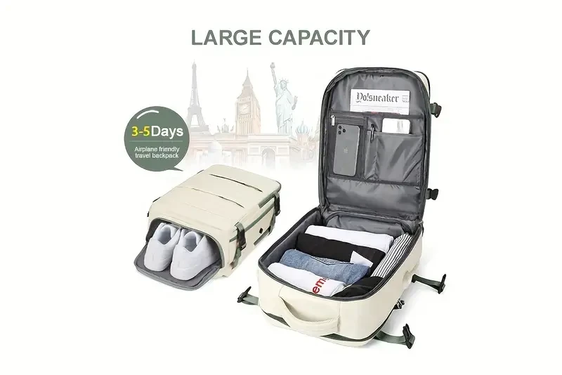 Mochila de viaje multifuncional