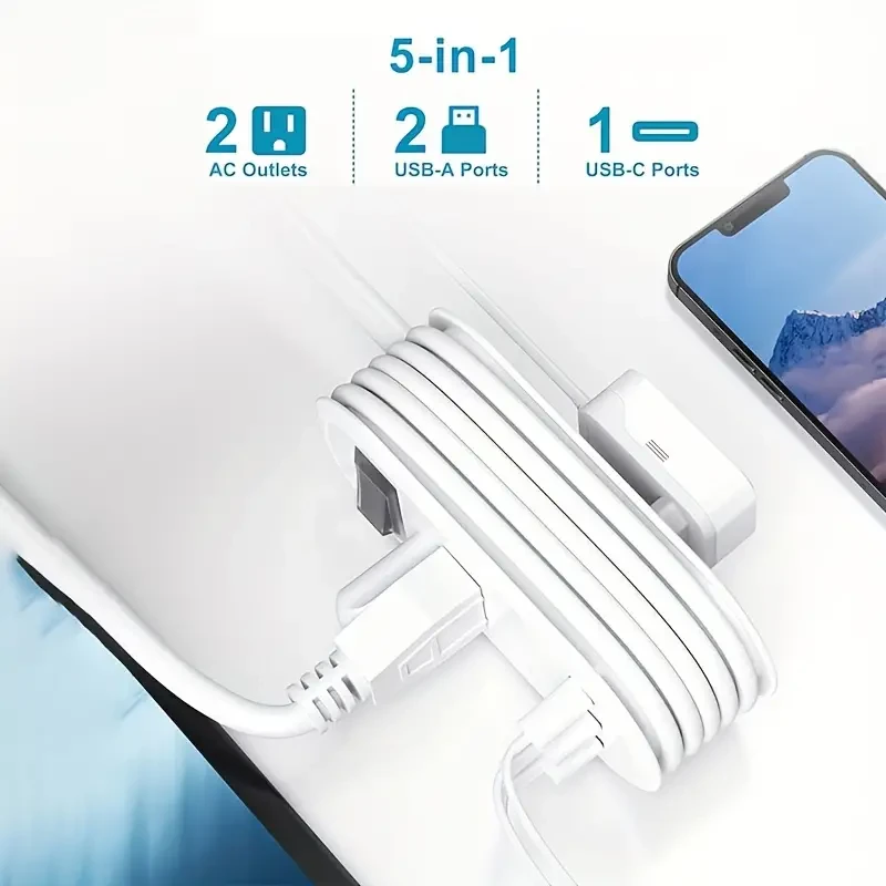 Regleta de viaje con tomas USB