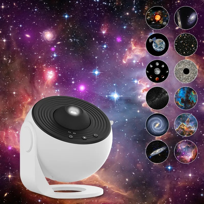 Proyector de galaxia con luz nocturna