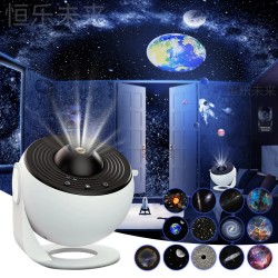 Proyector de galaxia con luz nocturna